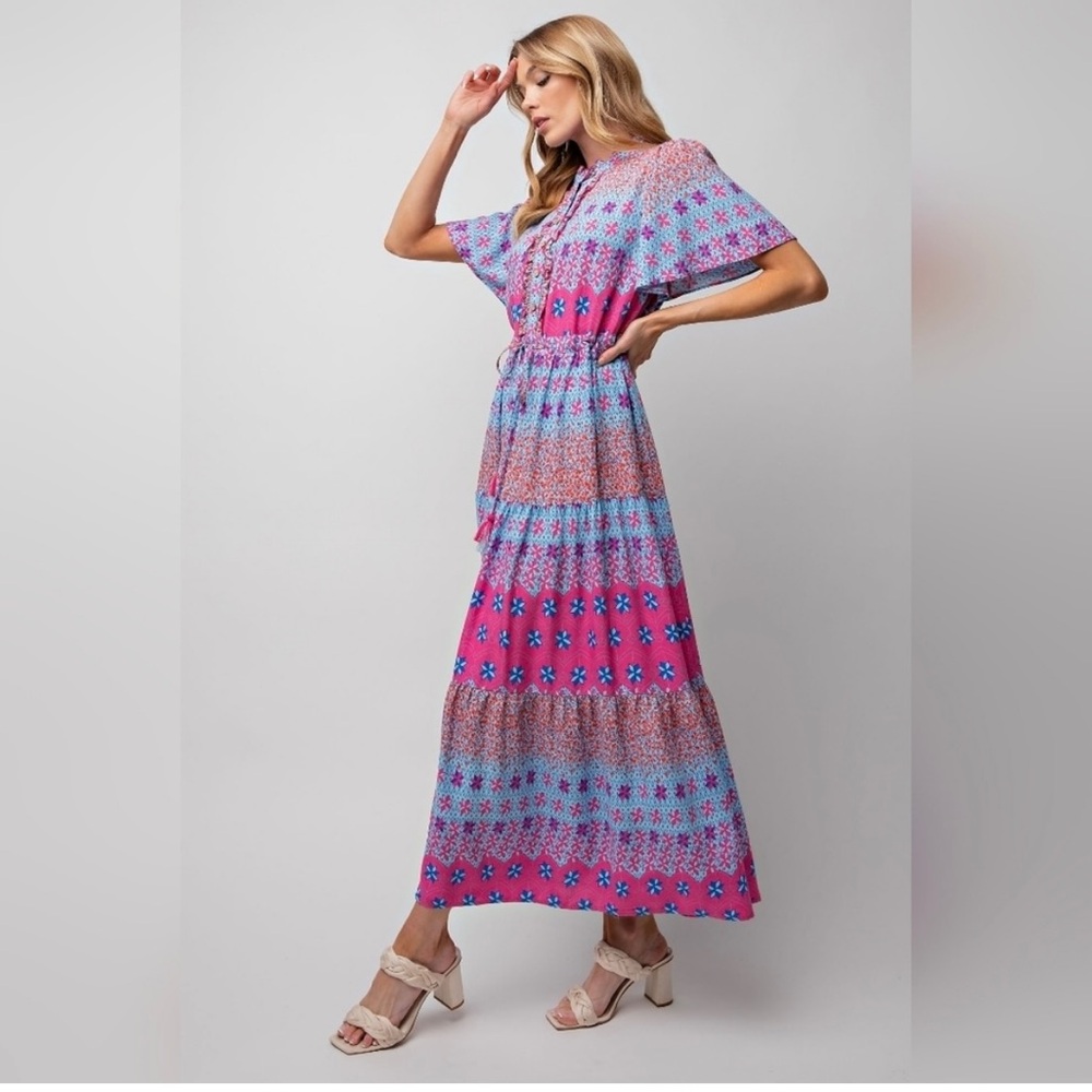 Easel- 💕Short Girlie Approved Maxi Dress💕 NWT - Picture 2 of 9